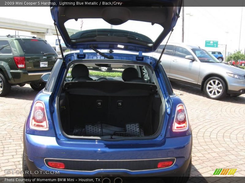 Lightning Blue Metallic / Black/Grey 2009 Mini Cooper S Hardtop