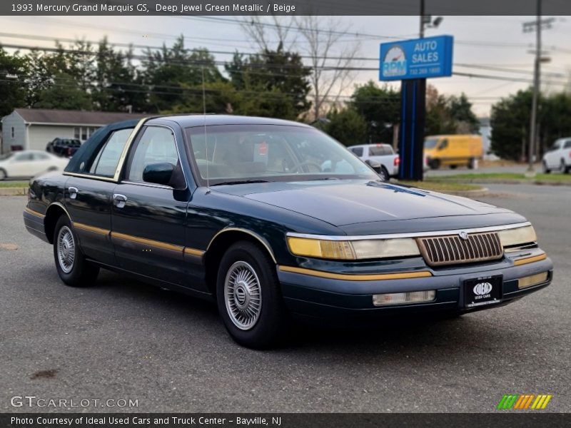  1993 Grand Marquis GS Deep Jewel Green Metallic