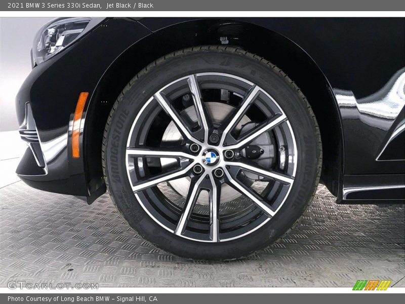 Jet Black / Black 2021 BMW 3 Series 330i Sedan