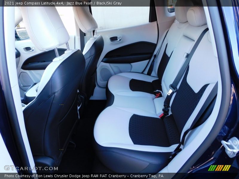 Jazz Blue Pearl / Black/Ski Gray 2021 Jeep Compass Latitude 4x4