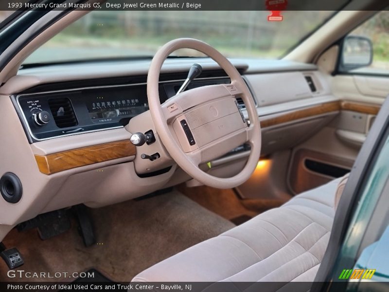 Front Seat of 1993 Grand Marquis GS