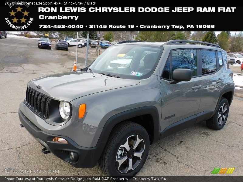 Sting-Gray / Black 2020 Jeep Renegade Sport 4x4
