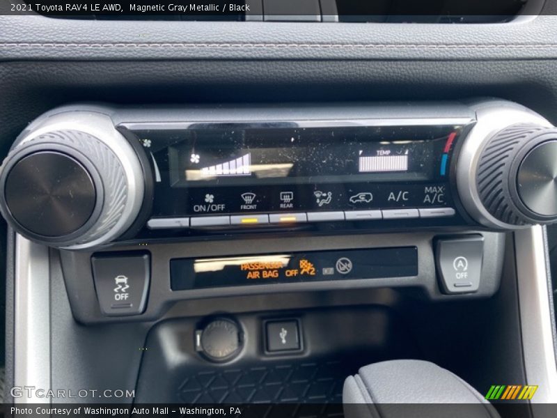 Magnetic Gray Metallic / Black 2021 Toyota RAV4 LE AWD