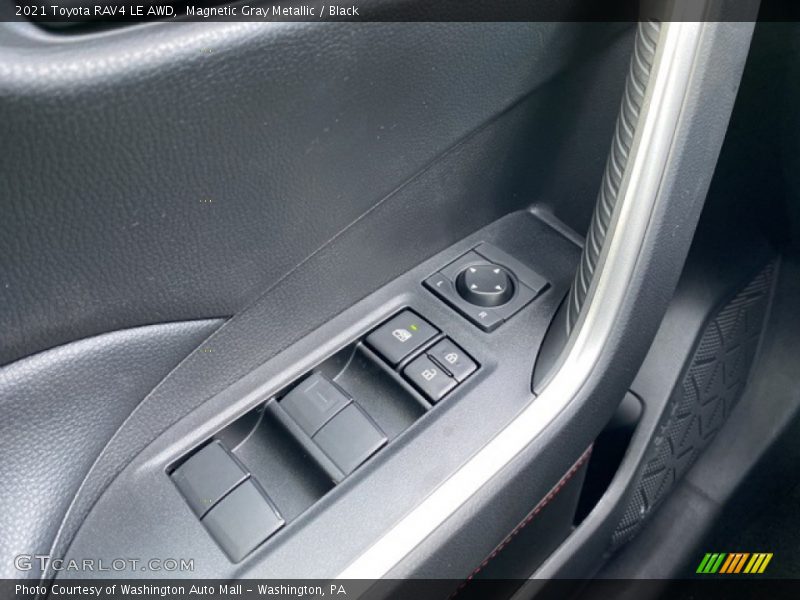 Magnetic Gray Metallic / Black 2021 Toyota RAV4 LE AWD