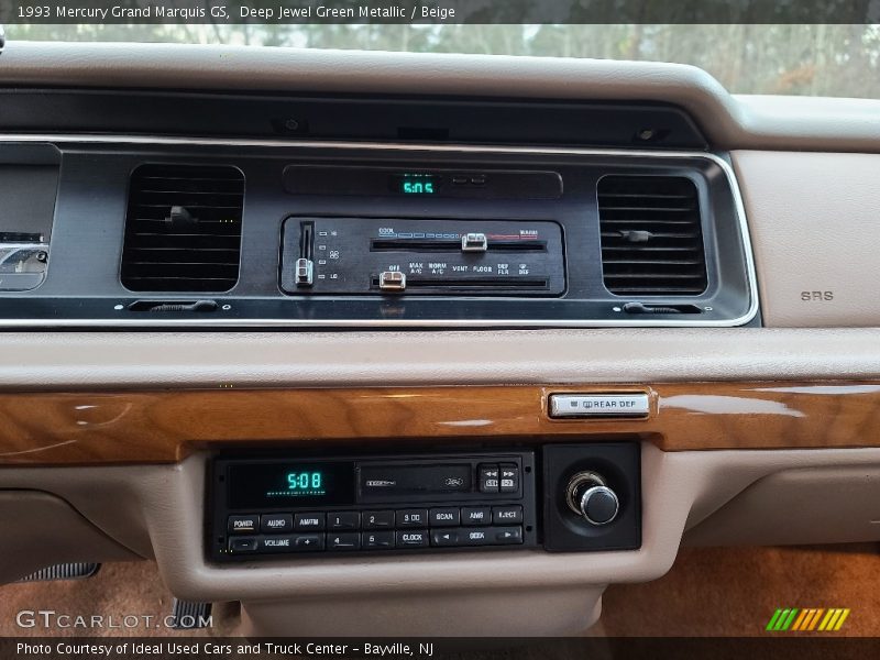 Controls of 1993 Grand Marquis GS