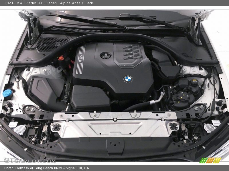 Alpine White / Black 2021 BMW 3 Series 330i Sedan