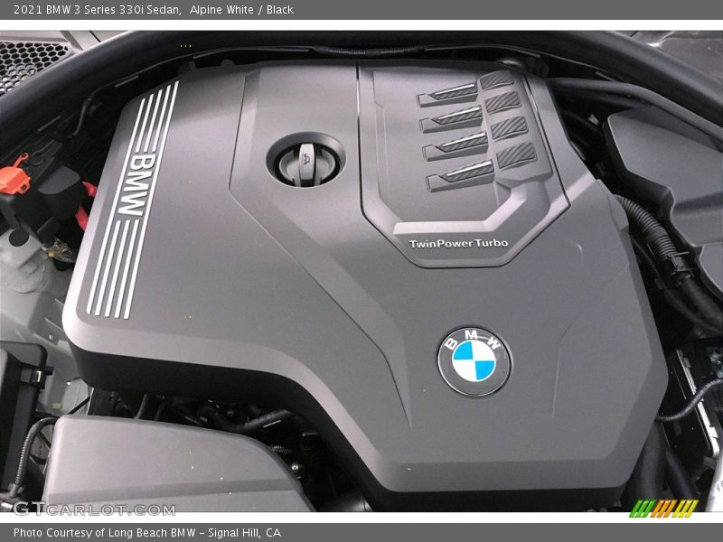 Alpine White / Black 2021 BMW 3 Series 330i Sedan