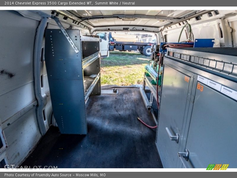 Summit White / Neutral 2014 Chevrolet Express 3500 Cargo Extended WT