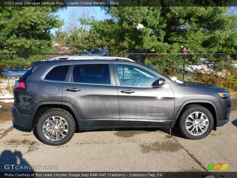 Granite Crystal Metallic / Black 2020 Jeep Cherokee Latitude Plus