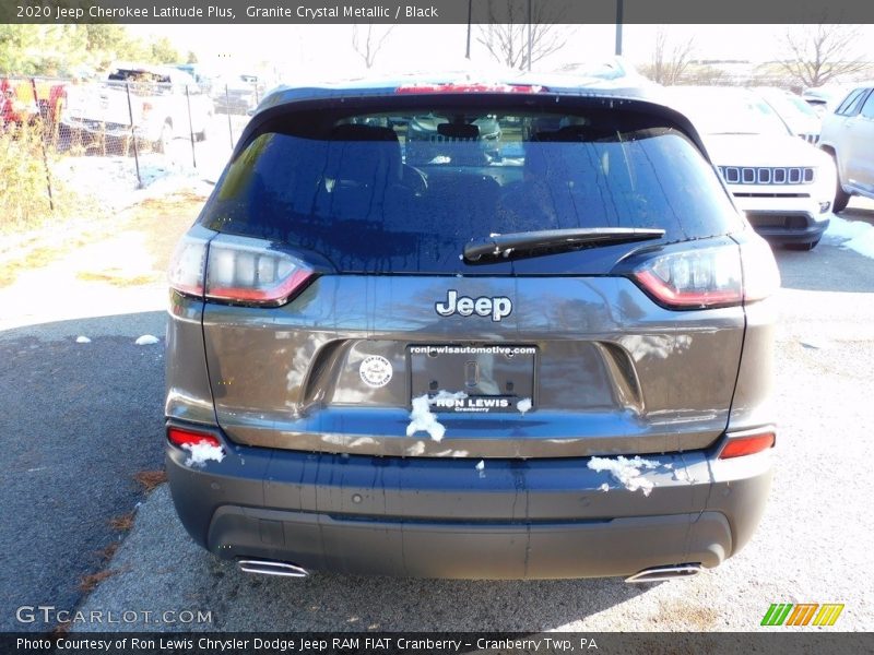 Granite Crystal Metallic / Black 2020 Jeep Cherokee Latitude Plus