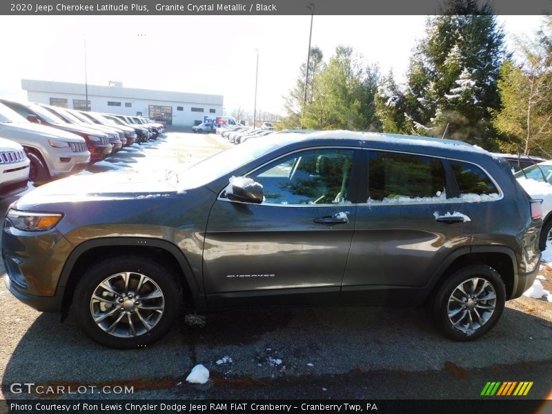 Granite Crystal Metallic / Black 2020 Jeep Cherokee Latitude Plus