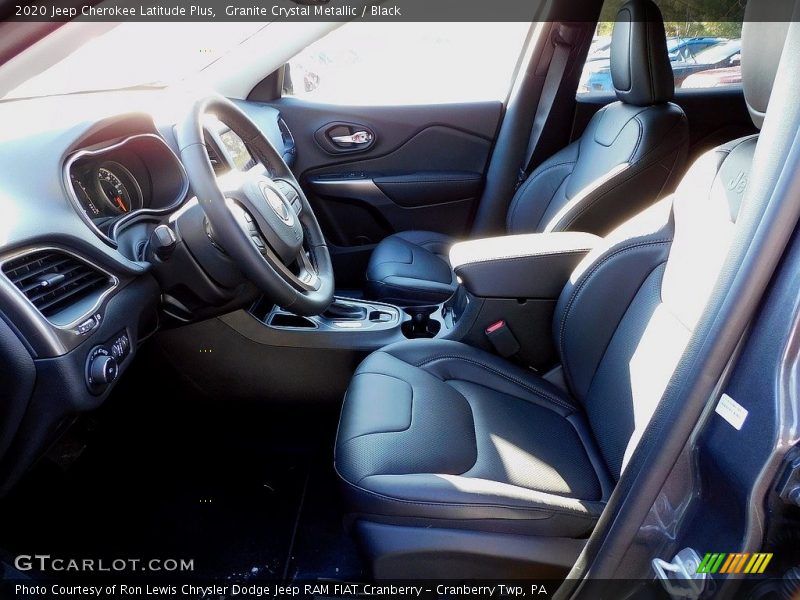 Granite Crystal Metallic / Black 2020 Jeep Cherokee Latitude Plus