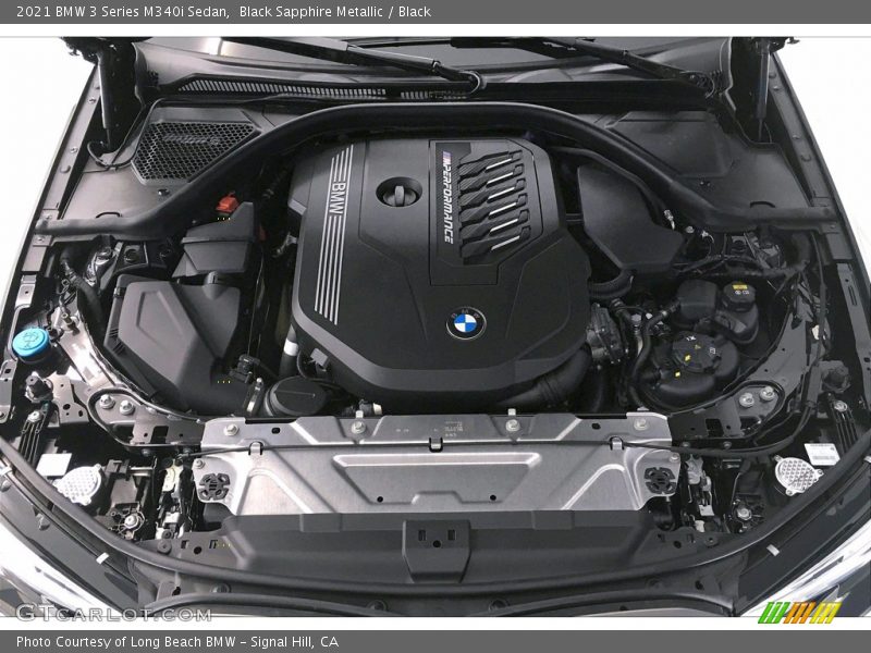  2021 3 Series M340i Sedan Engine - 3.0 Liter M TwinPower Turbocharged DOHC 24-Valve VVT Inline 6 Cylinder