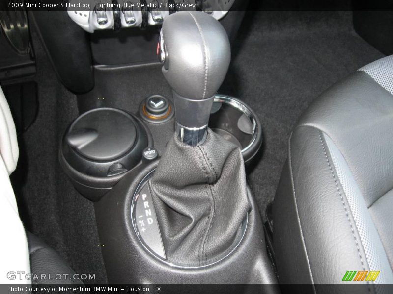 Lightning Blue Metallic / Black/Grey 2009 Mini Cooper S Hardtop
