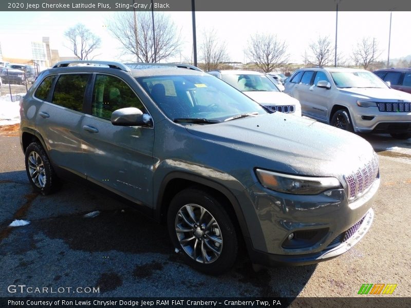 Sting-Gray / Black 2020 Jeep Cherokee Latitude Plus