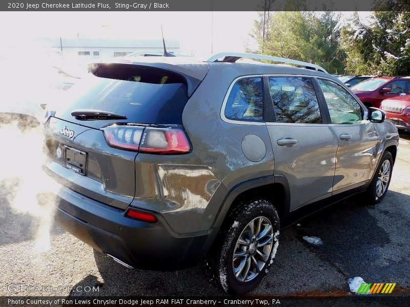 Sting-Gray / Black 2020 Jeep Cherokee Latitude Plus