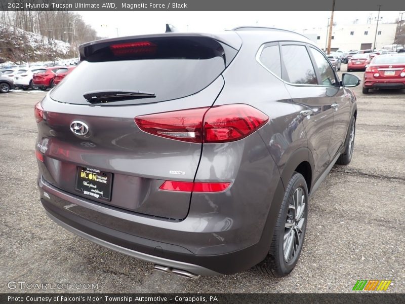 Magnetic Force / Black 2021 Hyundai Tucson Ulitimate AWD