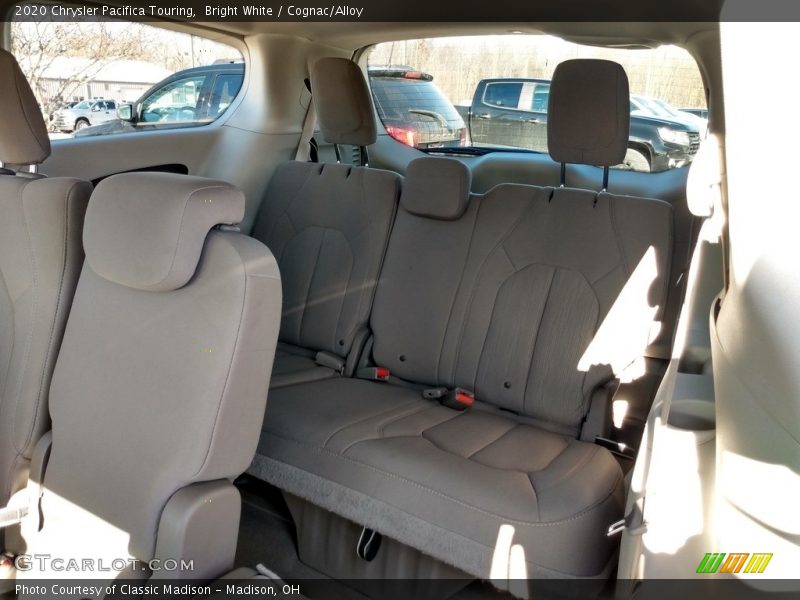 Bright White / Cognac/Alloy 2020 Chrysler Pacifica Touring