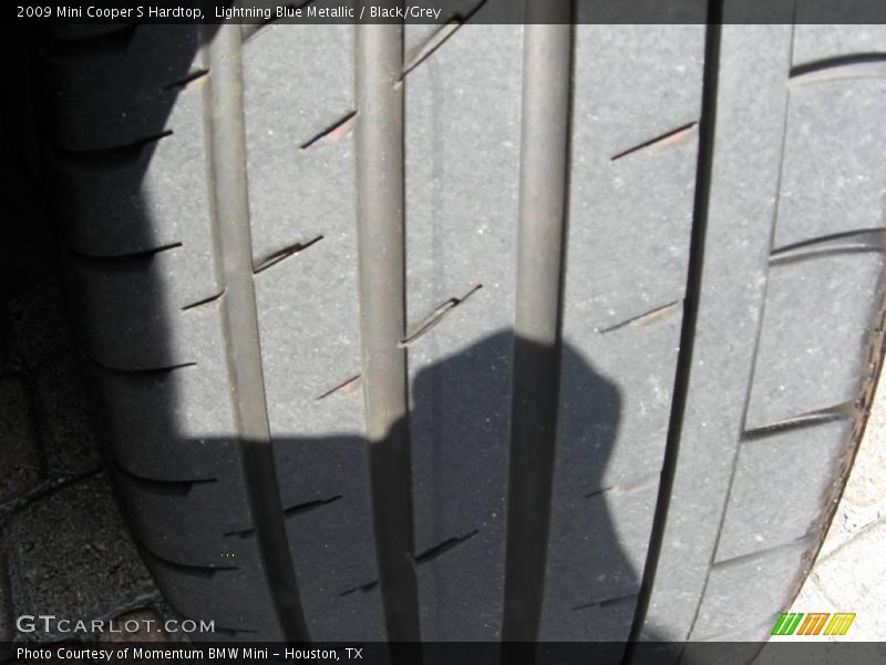 Lightning Blue Metallic / Black/Grey 2009 Mini Cooper S Hardtop