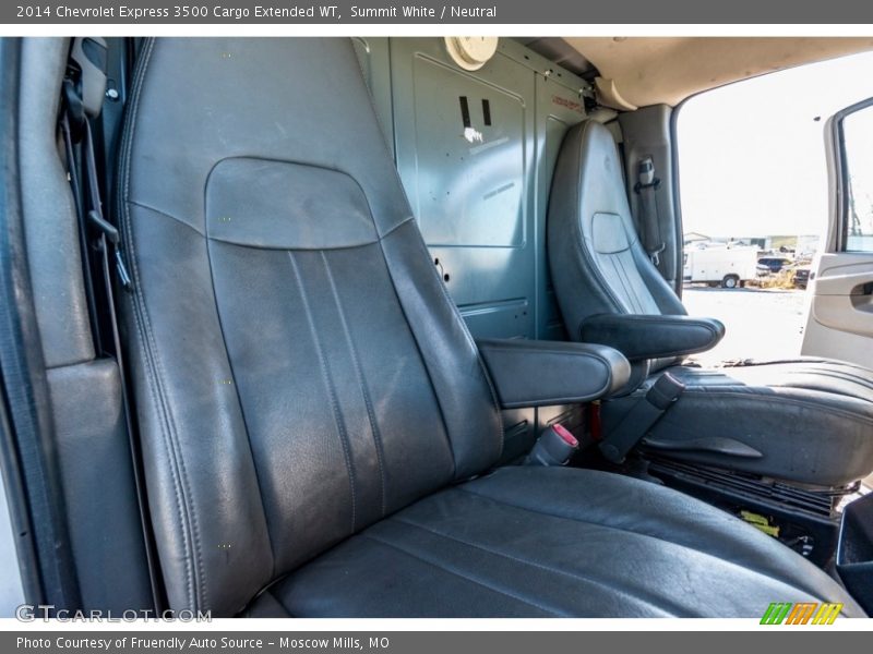 Summit White / Neutral 2014 Chevrolet Express 3500 Cargo Extended WT