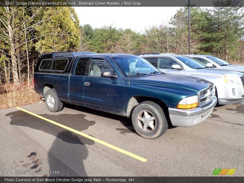  1997 Dakota Extended Cab 4x4 Emerald Green Metallic