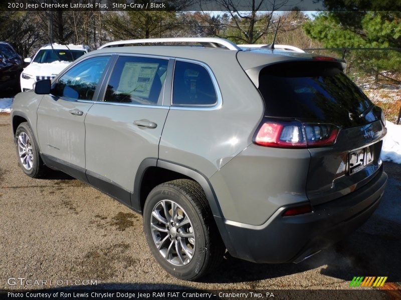 Sting-Gray / Black 2020 Jeep Cherokee Latitude Plus