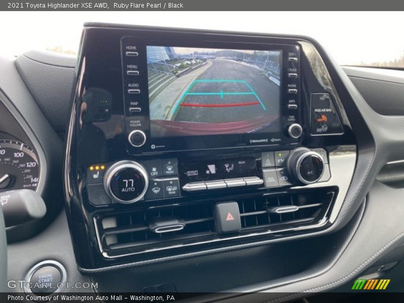 Ruby Flare Pearl / Black 2021 Toyota Highlander XSE AWD
