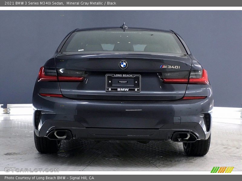 Mineral Gray Metallic / Black 2021 BMW 3 Series M340i Sedan