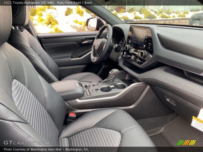 Ruby Flare Pearl / Black 2021 Toyota Highlander XSE AWD