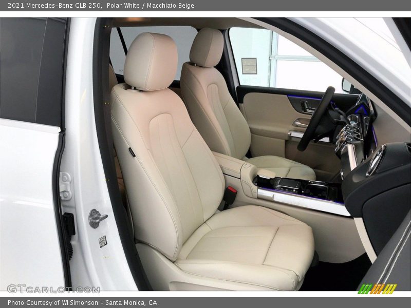 Polar White / Macchiato Beige 2021 Mercedes-Benz GLB 250