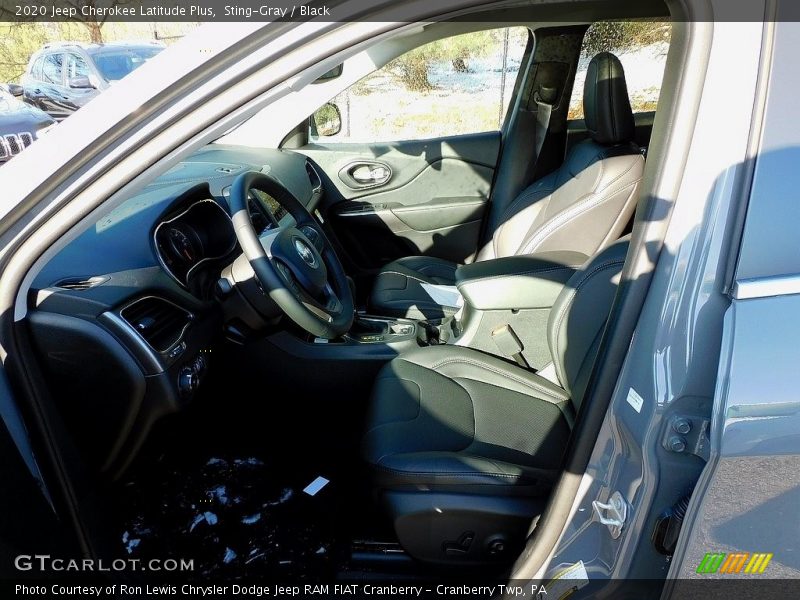 Sting-Gray / Black 2020 Jeep Cherokee Latitude Plus