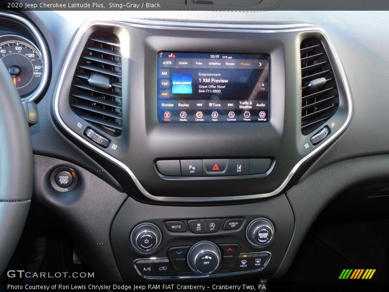 Sting-Gray / Black 2020 Jeep Cherokee Latitude Plus