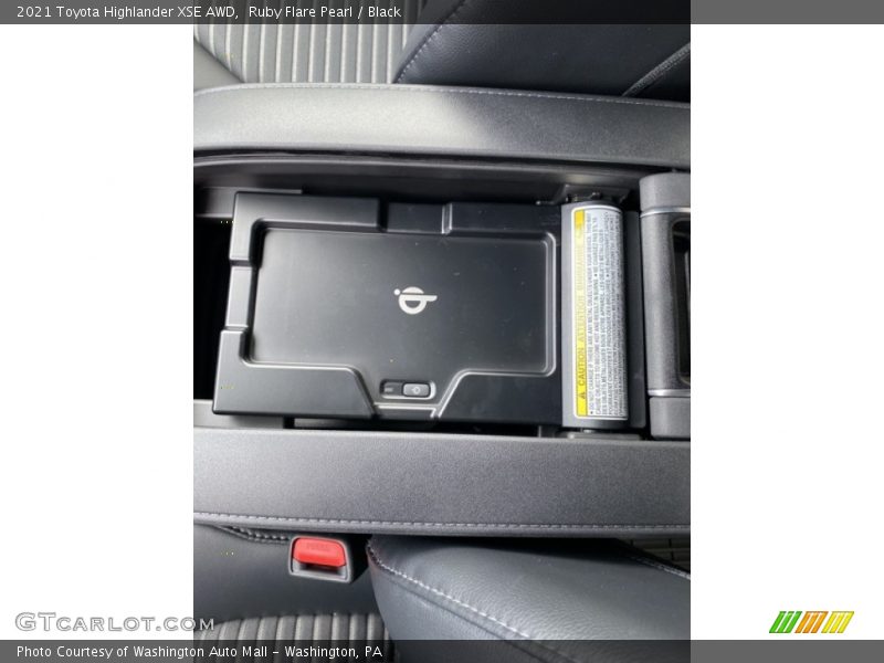 Ruby Flare Pearl / Black 2021 Toyota Highlander XSE AWD