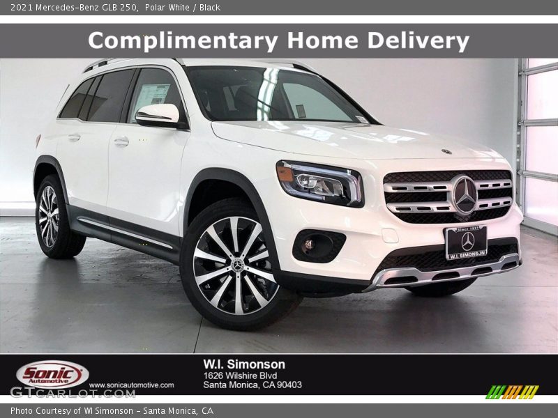 Polar White / Black 2021 Mercedes-Benz GLB 250