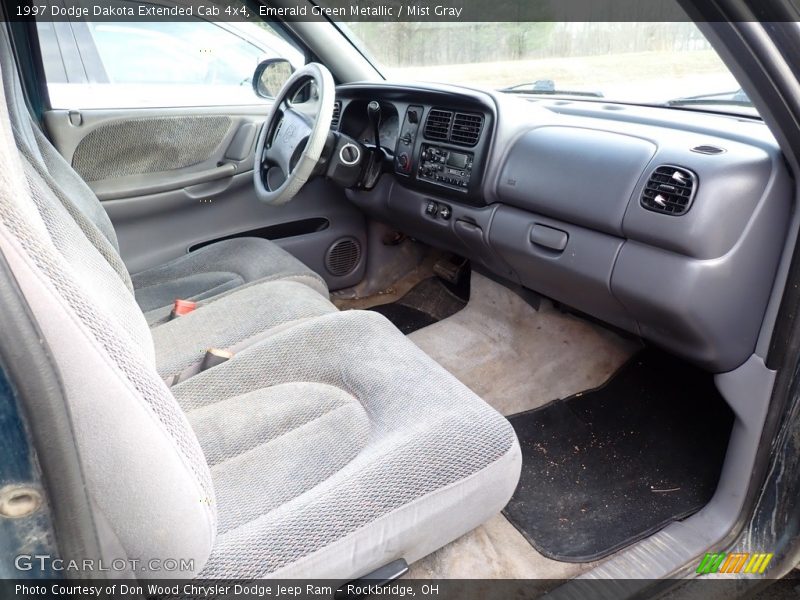Front Seat of 1997 Dakota Extended Cab 4x4