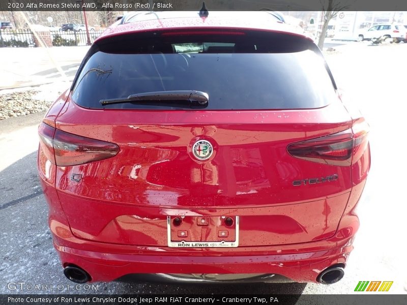 Alfa Rosso (Red) / Black 2020 Alfa Romeo Stelvio AWD