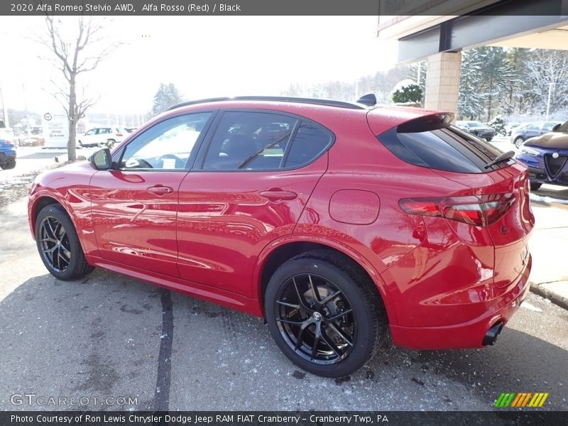 Alfa Rosso (Red) / Black 2020 Alfa Romeo Stelvio AWD