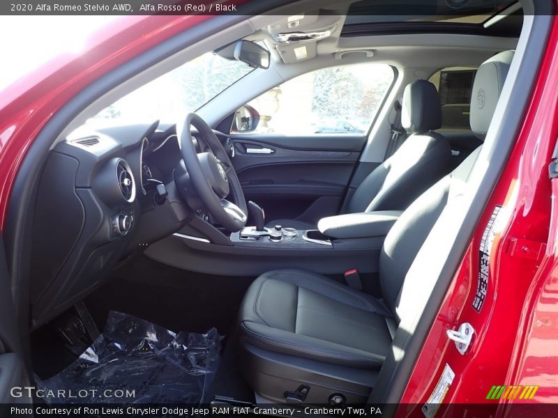 Alfa Rosso (Red) / Black 2020 Alfa Romeo Stelvio AWD