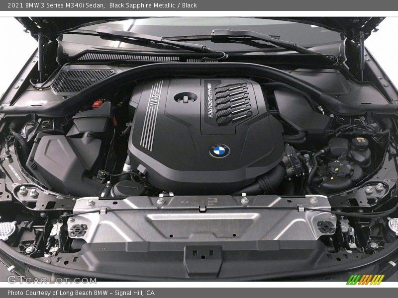  2021 3 Series M340i Sedan Engine - 3.0 Liter M TwinPower Turbocharged DOHC 24-Valve VVT Inline 6 Cylinder