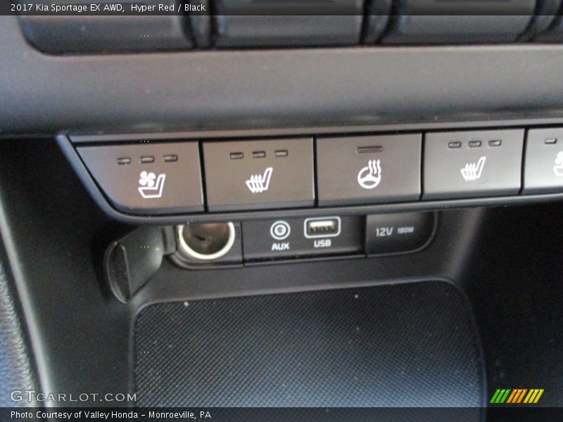 Hyper Red / Black 2017 Kia Sportage EX AWD