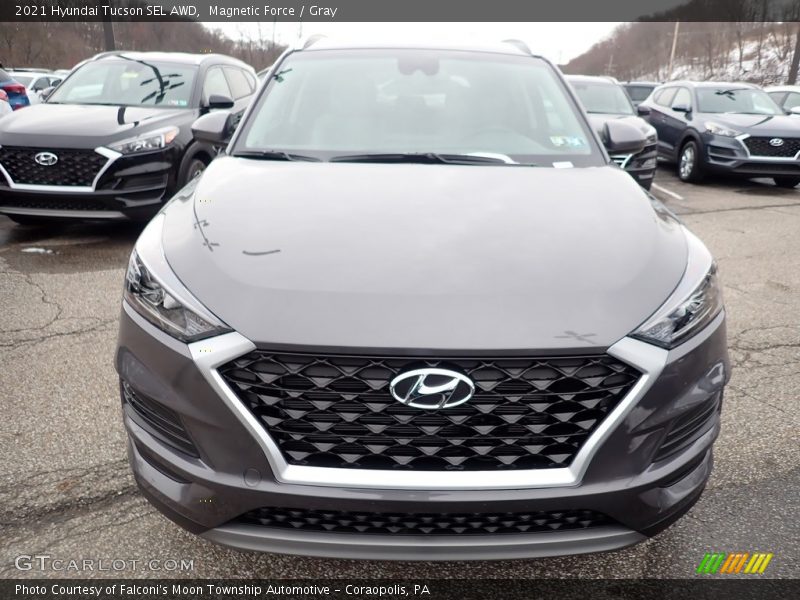 Magnetic Force / Gray 2021 Hyundai Tucson SEL AWD