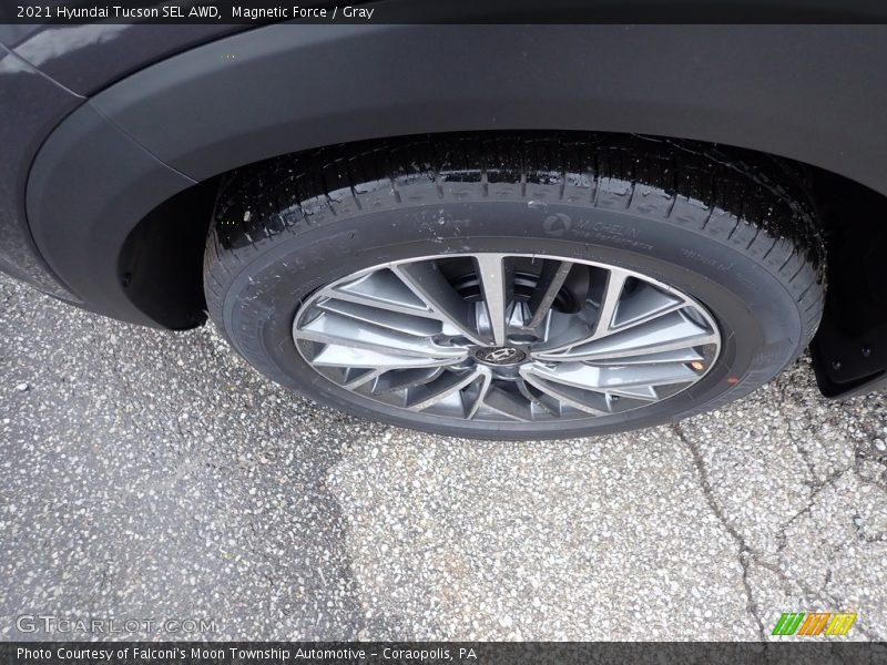 Magnetic Force / Gray 2021 Hyundai Tucson SEL AWD