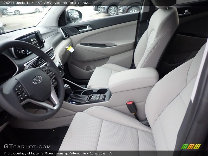 Front Seat of 2021 Tucson SEL AWD