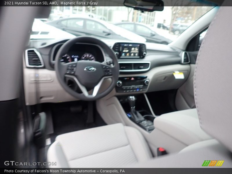 Magnetic Force / Gray 2021 Hyundai Tucson SEL AWD