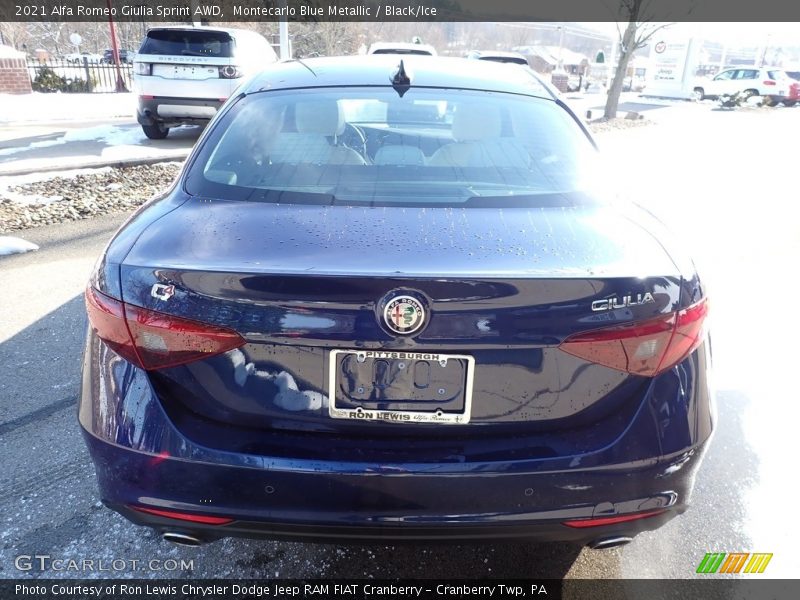 Montecarlo Blue Metallic / Black/Ice 2021 Alfa Romeo Giulia Sprint AWD