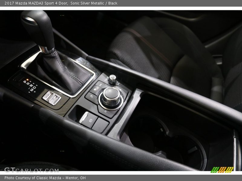 Sonic Silver Metallic / Black 2017 Mazda MAZDA3 Sport 4 Door