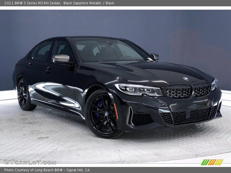 Front 3/4 View of 2021 3 Series M340i Sedan