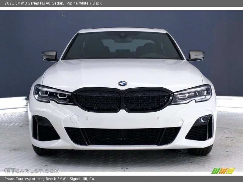Alpine White / Black 2021 BMW 3 Series M340i Sedan