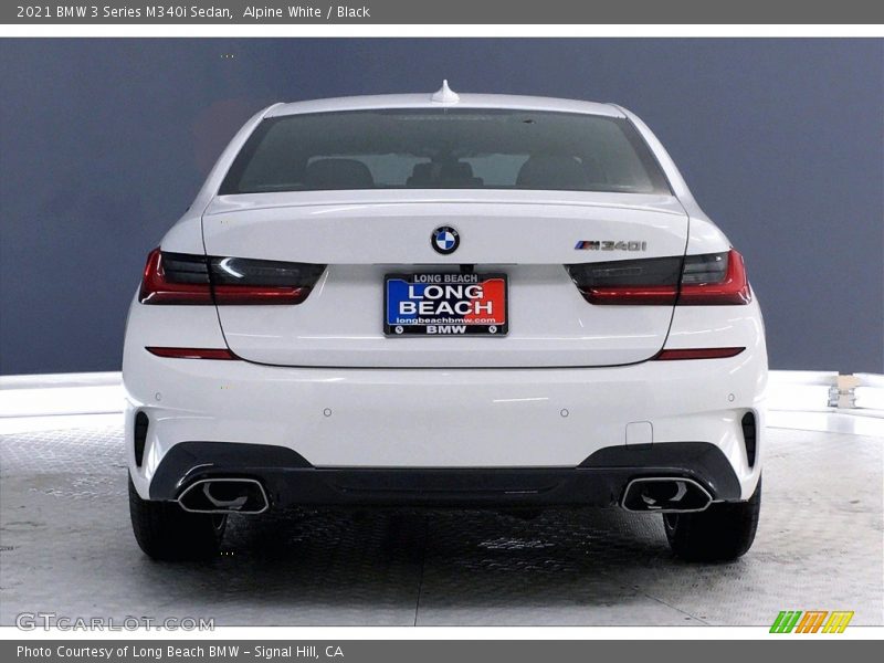 Alpine White / Black 2021 BMW 3 Series M340i Sedan