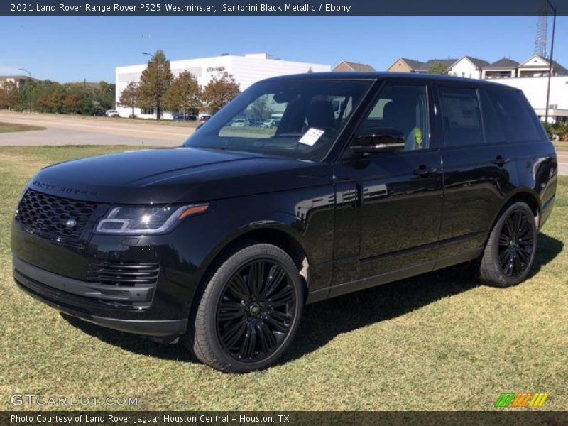 Santorini Black Metallic / Ebony 2021 Land Rover Range Rover P525 Westminster